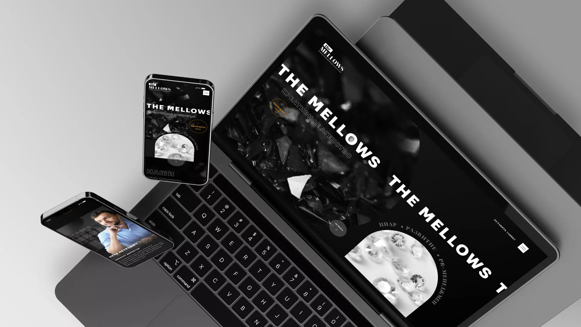 Разработка сайта креативного агентства «The Mellows» в Ишиме
