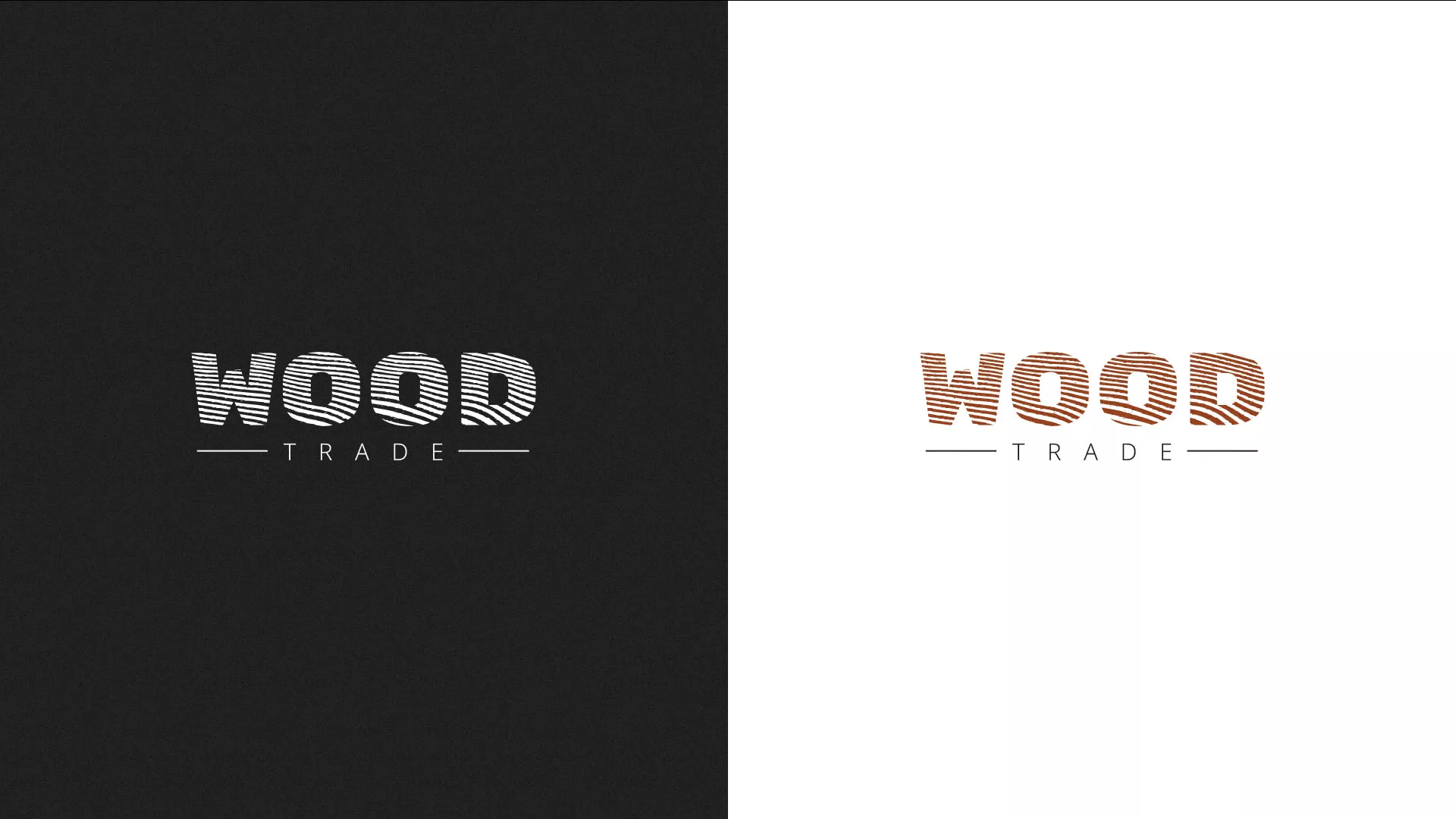 Разработка логотипа для компании «Wood Trade» в Ишиме