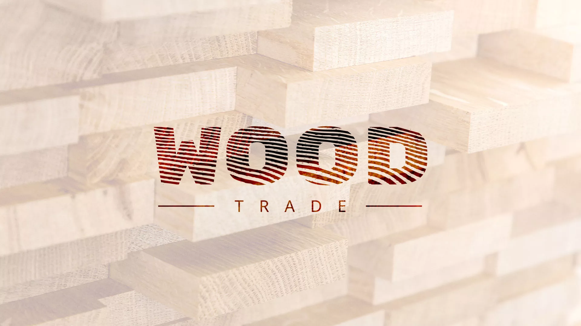 Разработка логотипа для компании «Wood Trade» в Ишиме